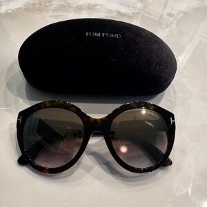 Tom Ford Rosanna Tortoise Shell Sunglasses